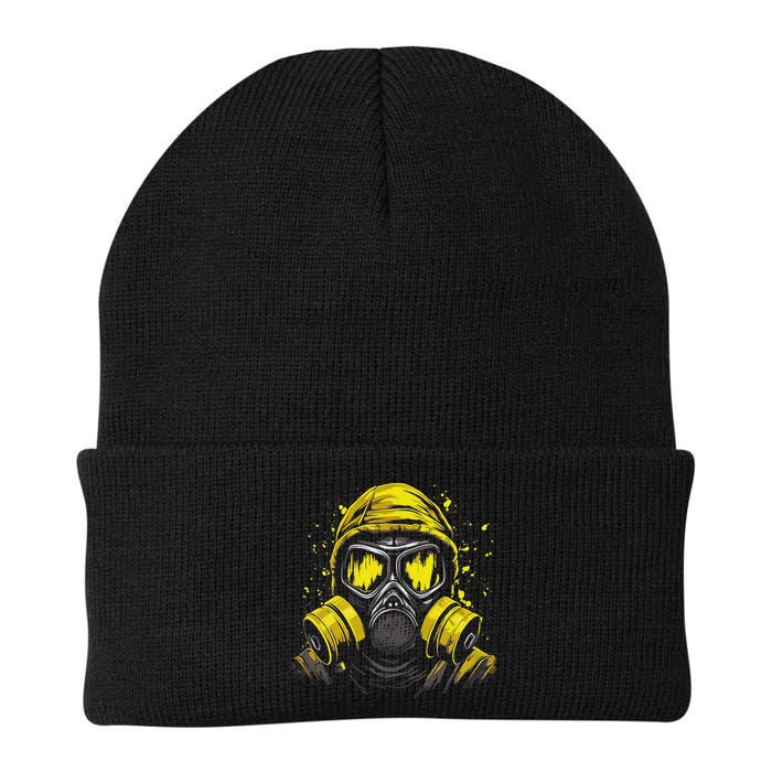 Gas Mask Toxic Biohazard Beanie