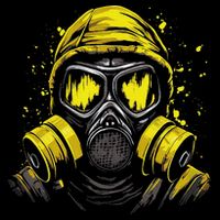 Gas Mask Toxic Biohazard 16 in Basic Backpack