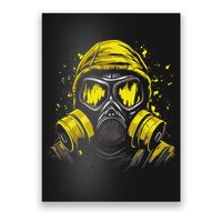 Gas Mask Toxic Biohazard Poster