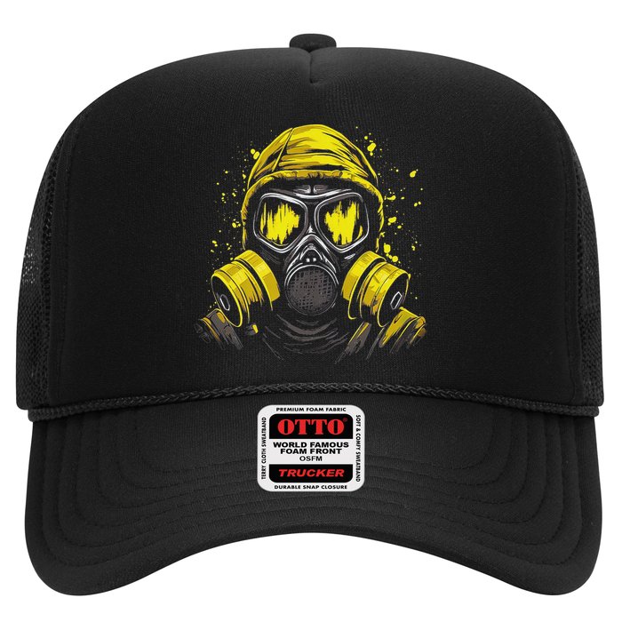 Gas Mask Toxic Biohazard Hat