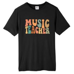 Groovy Music Teacher Cute Back to School Supplies Tall Fusion ChromaSoft Performance T-Shirt