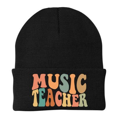 Groovy Music Teacher Cute Back to School Supplies Beanie