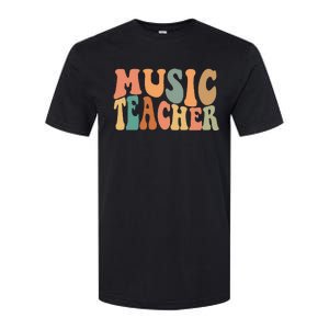 Groovy Music Teacher Cute Back to School Supplies Softstyle CVC T-Shirt