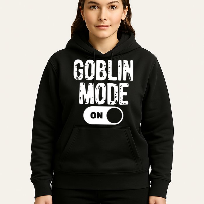 Goblin Mode Trend Goblincore Funny Hoodie