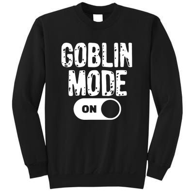 Goblin Mode Trend Goblincore Funny Sweatshirt