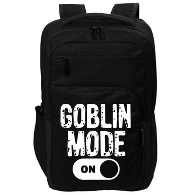 Goblin Mode Trend Goblincore Funny Impact Tech Backpack