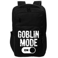 Goblin Mode Trend Goblincore Funny Impact Tech Backpack