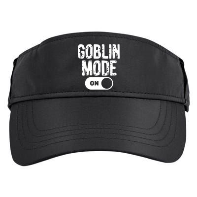 Goblin Mode Trend Goblincore Funny Adult Drive Performance Visor