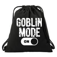 Goblin Mode Trend Goblincore Funny Drawstring Bag