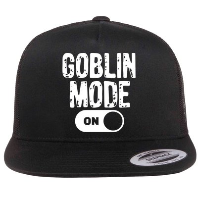 Goblin Mode Trend Goblincore Funny Flatbill Hat