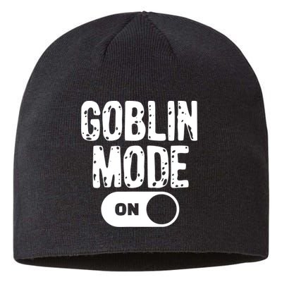 Goblin Mode Trend Goblincore Funny Sustainable Beanie