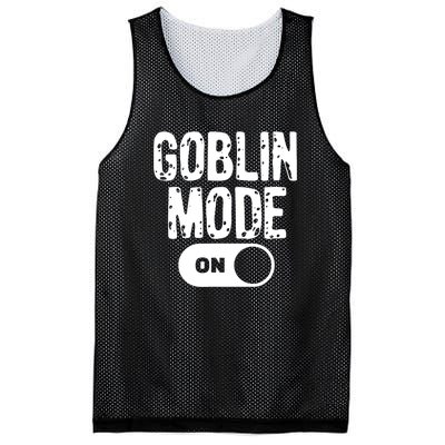 Goblin Mode Trend Goblincore Funny Mesh Reversible Basketball Jersey Tank