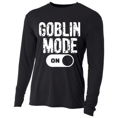 Goblin Mode Trend Goblincore Funny Cooling Performance Long Sleeve Crew