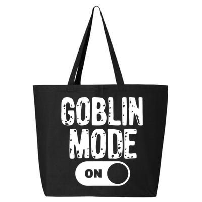 Goblin Mode Trend Goblincore Funny 25L Jumbo Tote