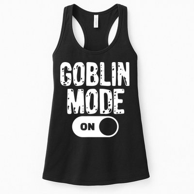 Goblin Mode Trend Goblincore Funny Womens Tank Top