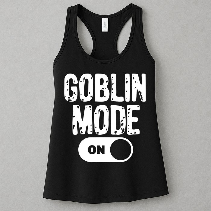 Goblin Mode Trend Goblincore Funny Womens Tank Top