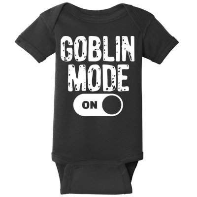 Goblin Mode Trend Goblincore Funny Baby Bodysuit