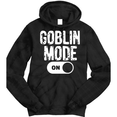 Goblin Mode Trend Goblincore Funny Tie Dye Hoodie