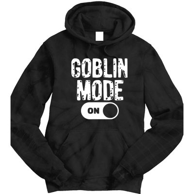 Goblin Mode Trend Goblincore Funny Tie Dye Hoodie