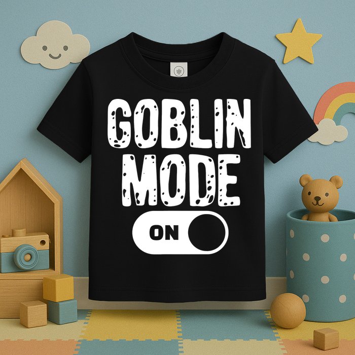 Goblin Mode Trend Goblincore Funny Toddler T-Shirt