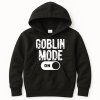 Goblin Mode Trend Goblincore Funny Kids Hoodie