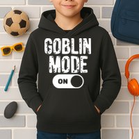 Goblin Mode Trend Goblincore Funny Kids Hoodie