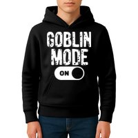 Goblin Mode Trend Goblincore Funny Kids Hoodie