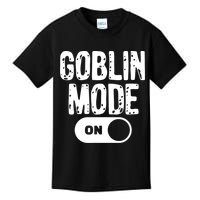 Goblin Mode Trend Goblincore Funny Kids T-Shirt