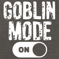 Goblin Mode Trend Goblincore Funny Cotton Canvas Backpack