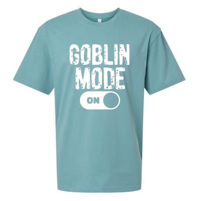 Goblin Mode Trend Goblincore Funny Sueded Cloud Jersey T-Shirt