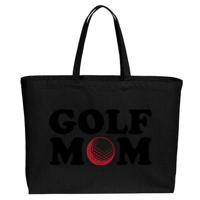 Golf Mom TShirtGolf Mom , Sunflower Shirt Carefree Cotton Canvas Jumbo Tote