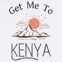 Get Me To Kenya Vintage Vacation Doggie Tank