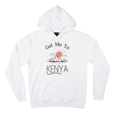 Get Me To Kenya Vintage Vacation Hoodie