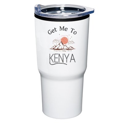 Get Me To Kenya Vintage Vacation Tumbler