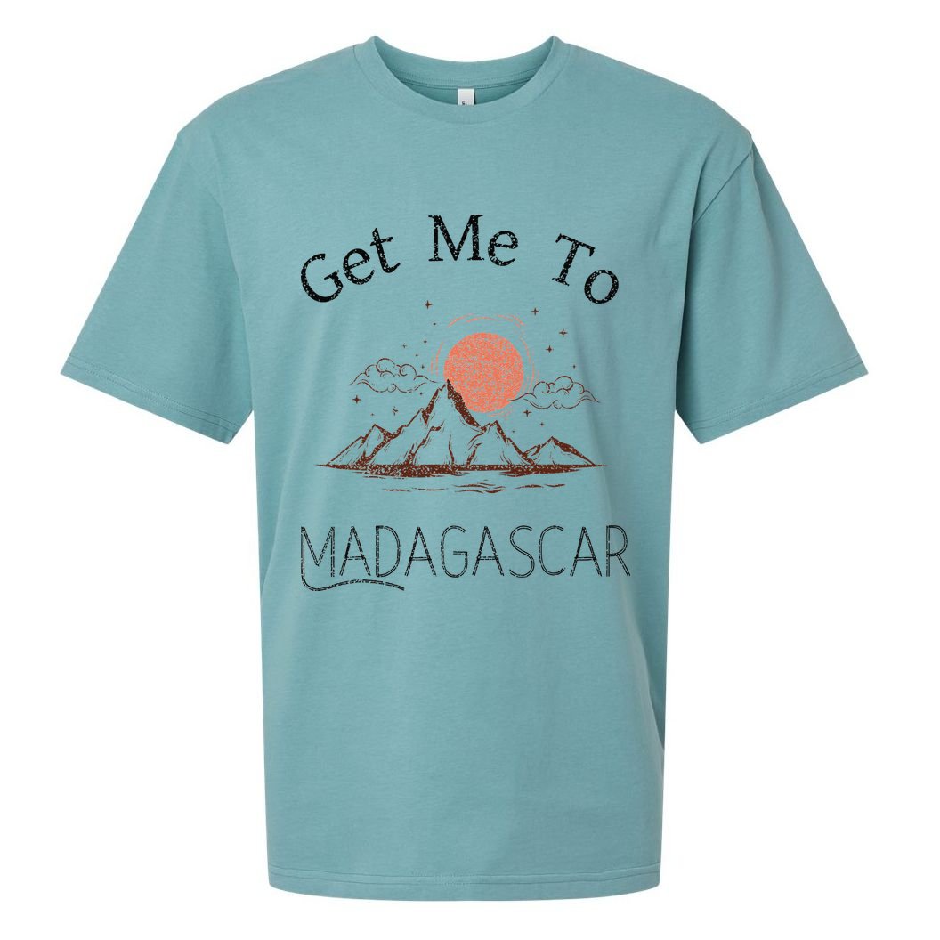 Get Me To Madagascar Vintage Vacation Sueded Cloud Jersey T-Shirt