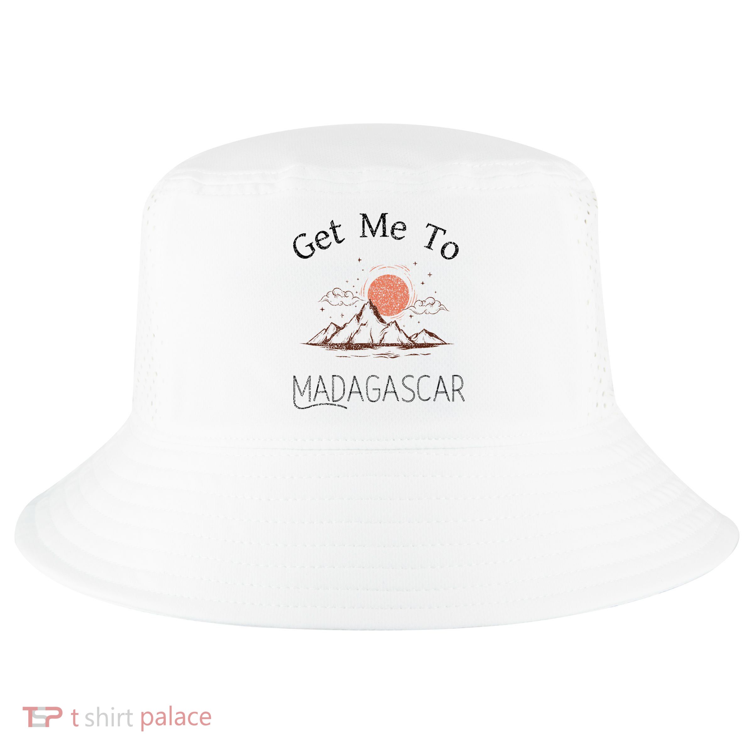 Get Me To Madagascar Vintage Vacation Cool Comfort Performance Bucket Hat
