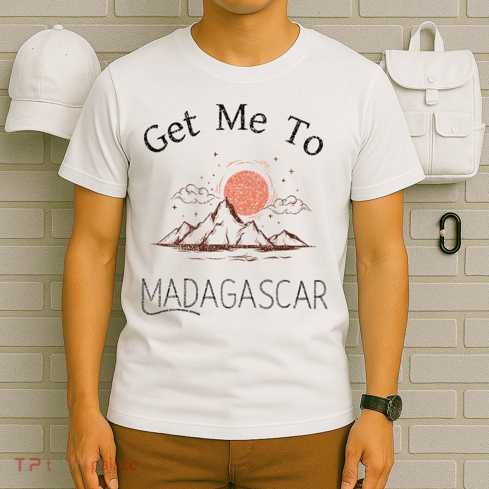 Get Me To Madagascar Vintage Vacation T-Shirt