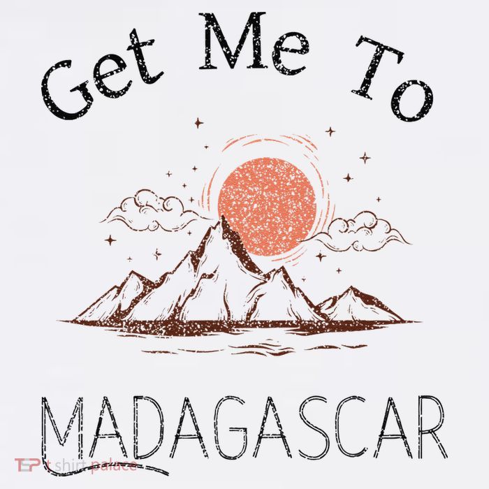 Get Me To Madagascar Vintage Vacation T-Shirt
