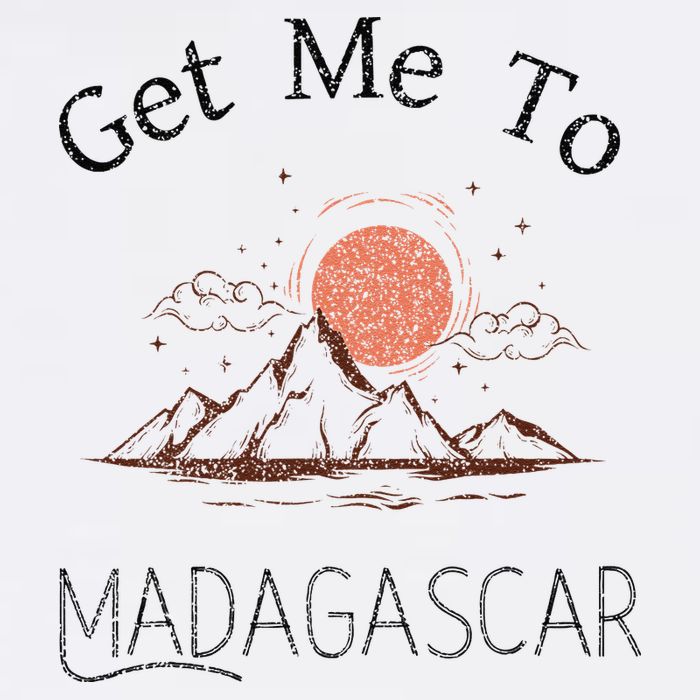 Get Me To Madagascar Vintage Vacation Toddler T-Shirt