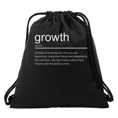 Growth Mindset Teacher Quotes Motivational Sayings Teaching Drawstring Bag