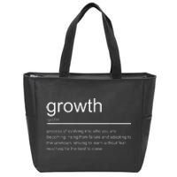 Growth Mindset Teacher Quotes Motivational Sayings Teaching Zip Tote Bag