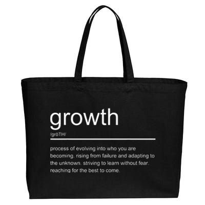 Growth Mindset Teacher Quotes Motivational Sayings Teaching Cotton Canvas Jumbo Tote