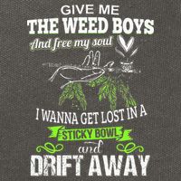 Give Me The Weed And Free My Soul I Wanna Get Lost In Cotton Canvas Backpack