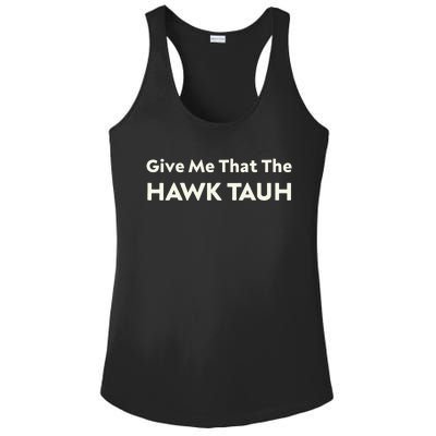 Give Me That The Hawk Tauh Ladies PosiCharge Competitor Racerback Tank