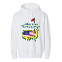 Green Masters Tournament Garment-Dyed Fleece Hoodie