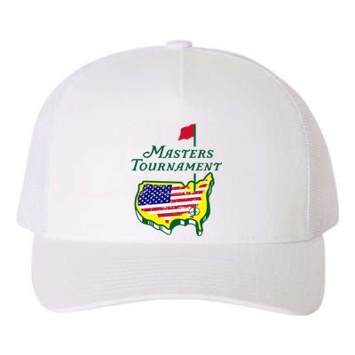 Green Masters Tournament Yupoong Adult 5-Panel Trucker Hat