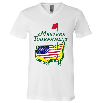 Green Masters Tournament V-Neck T-Shirt