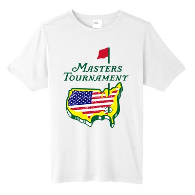 Green Masters Tournament Tall Fusion ChromaSoft Performance T-Shirt