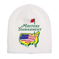 Green Masters Tournament Short Acrylic Beanie