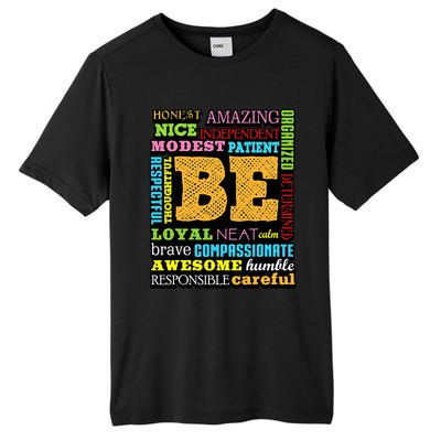 Growth Mindset Teacher Positive Thinking Gift Tall Fusion ChromaSoft Performance T-Shirt